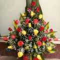 Arreglo Triangular Solo Rosas