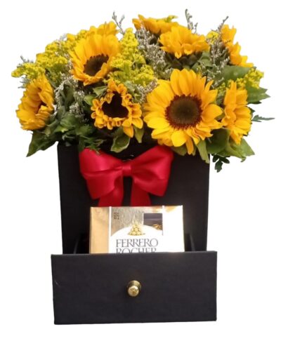 Cofre de Mini Girasoles