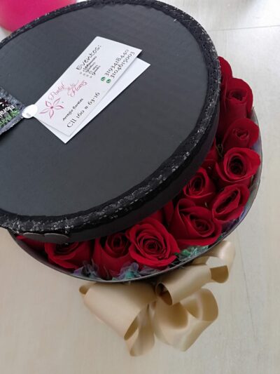 Caja de rosas