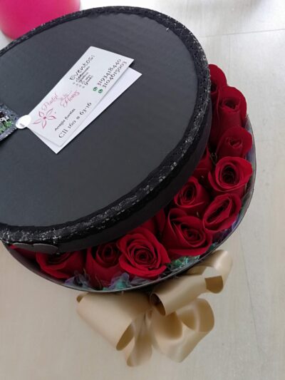 Caja de rosas