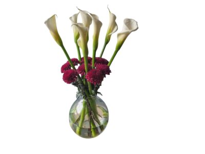 Jarron con cartuchos