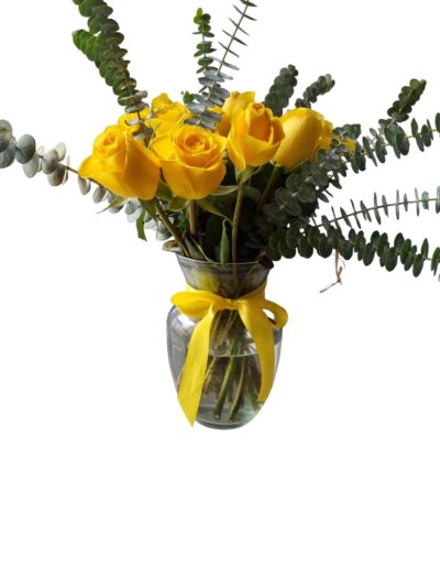 Jarron small en rosas