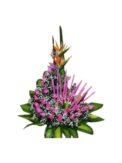 Arreglos Forma L con Velas